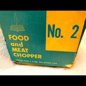 Universal food and meat chopper